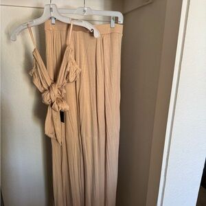 JLUXLABEL Beige 2 piece set